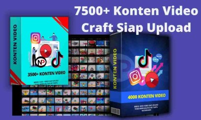 7500+ Video Konten Craft Menarik Siap Upload