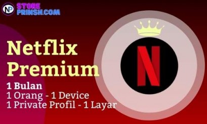 Netflix 1 Bulan - 1 Profil HD (Region PH)